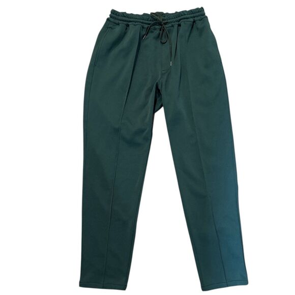 Maiden Noir Designer Track Pants Mens Sz 3 (L) Green Trousers Pants Joggers EUC - Picture 1 of 8